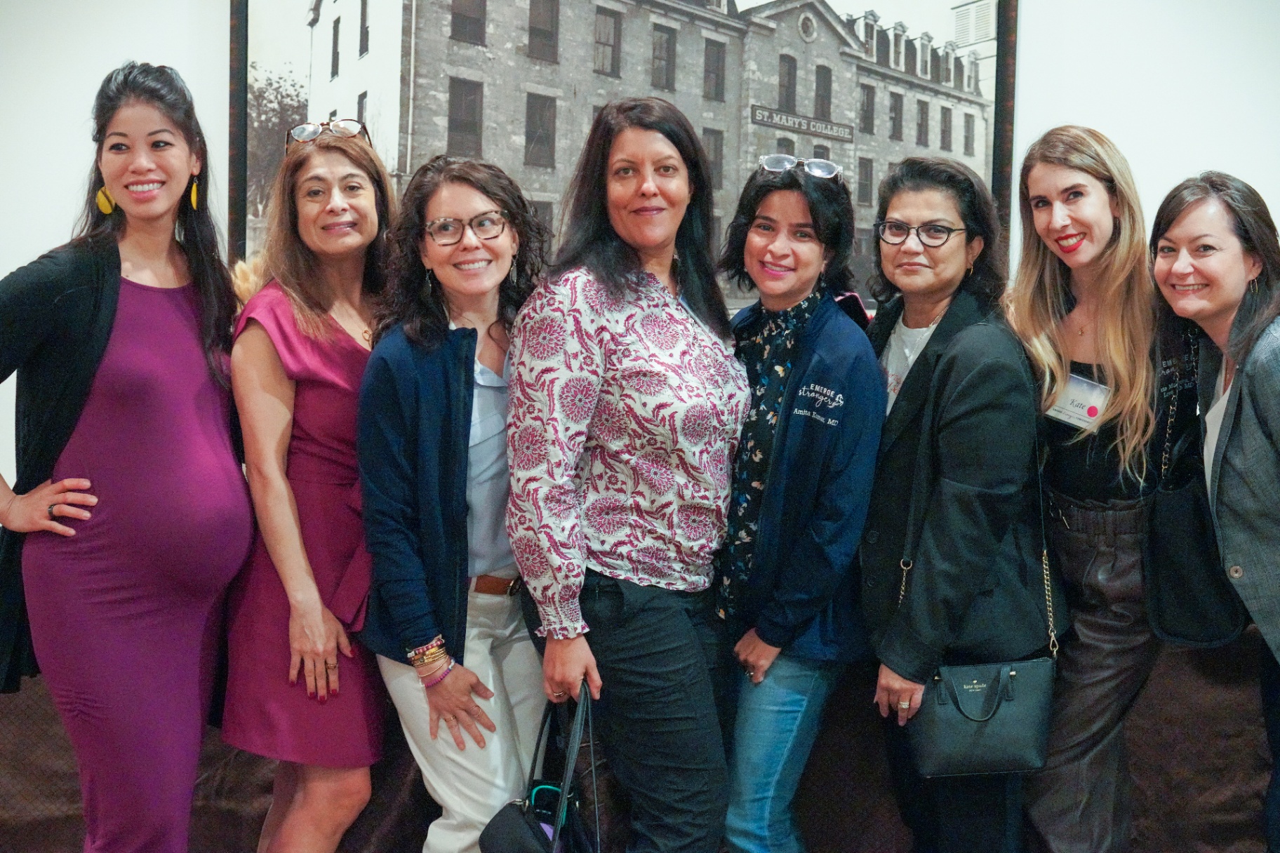 Women physicians at an Emerge Stronger event
